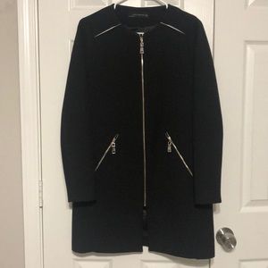 Zara black coat